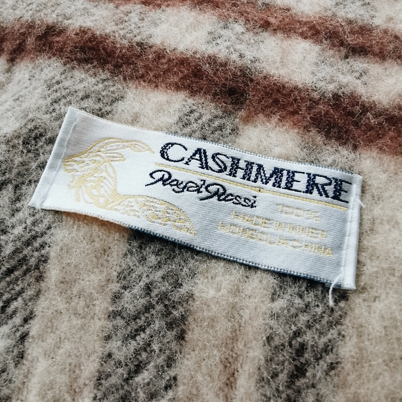 Vintage Cashmere Royal Rossi Scarf - Picture 3 of 7